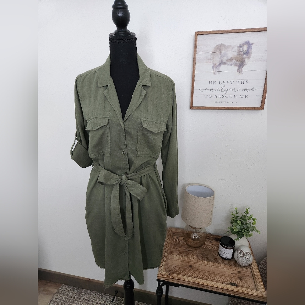 CLOTH & STONE SHIRT DRESS